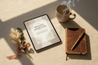 Healing After Loss Toolkit — Flat Lay Mockup